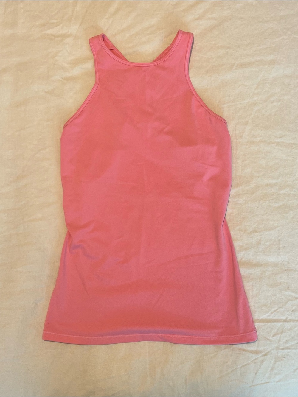 Athleta Pink Racerback Performance Tank - Picture 3 of 5